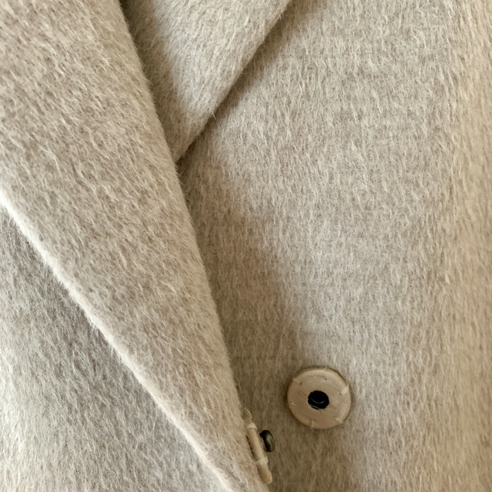 EUC Coat baby alpaca and wool blend size L - Picture 3 of 10